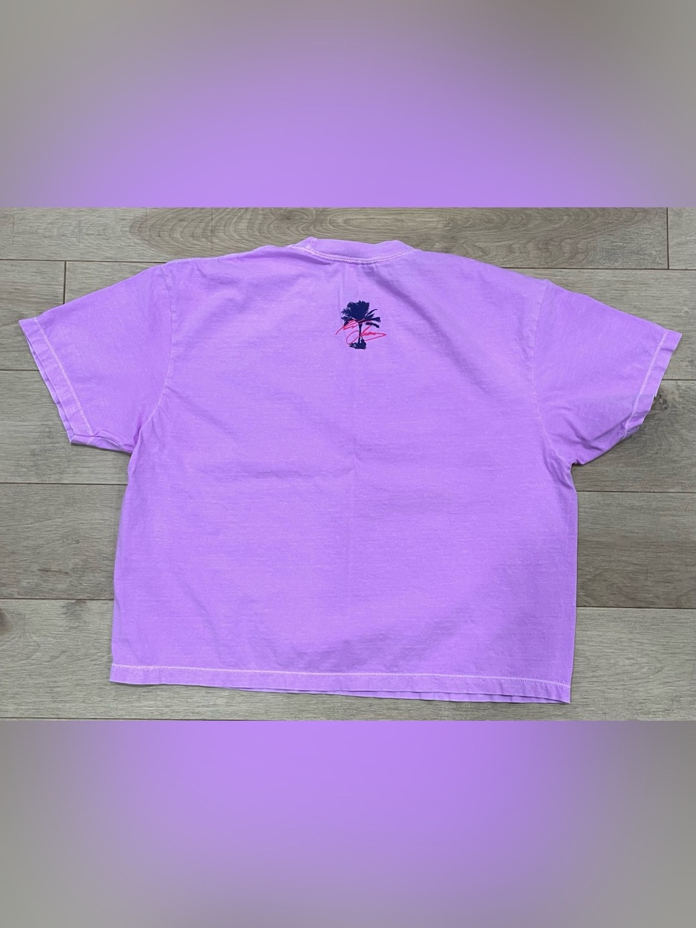 Just an Island Girl Who Loves Kenny Chesney T-Shirt Women's L Cropped - Picture 3 of 3